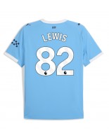 Manchester City Rico Lewis #82 Kotipaita 2025-26 Lyhythihainen